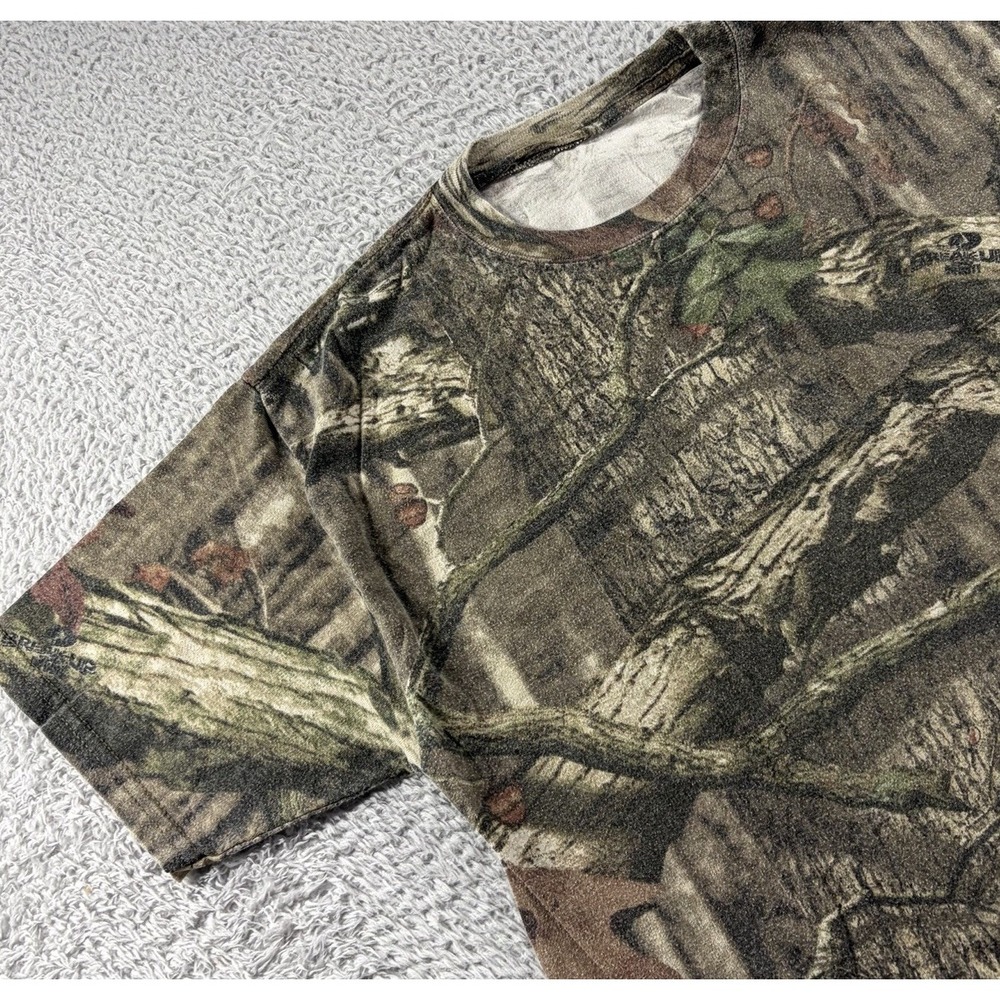 Vintage Camo Shirt Mossy Oak Break Up Infinity Mens Small Short Sleeve Tee
